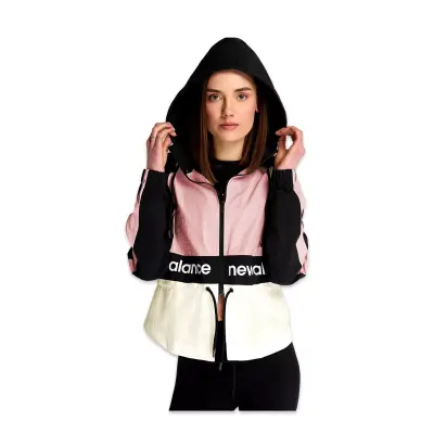 New Balance Wnj1527 Nb Lifestyle Women Jacket Gri Kadın Ceket - 1