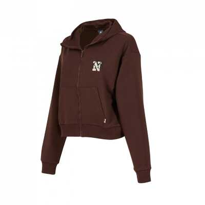New Balance Wnj3625 Nb Lifestyle Women Full Zip Kahverengi Kadın Ceket - 1