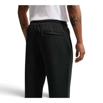 Nike Fn3808 Nike Club Cuffed Brushed Fleece Pants Siyah Erkek Eşofman Altı - Nike (1)
