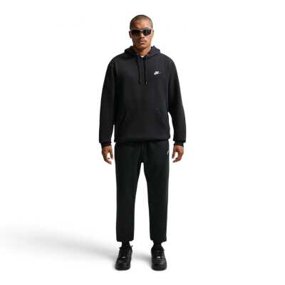 Nike Fn3808 Nike Club Cuffed Brushed Fleece Pants Siyah Erkek Eşofman Altı - 3