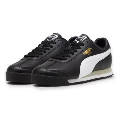 Puma 396868M Roma 24 Std Sneakers Siyah-Beyaz Un Spor Ayakkabı - 1