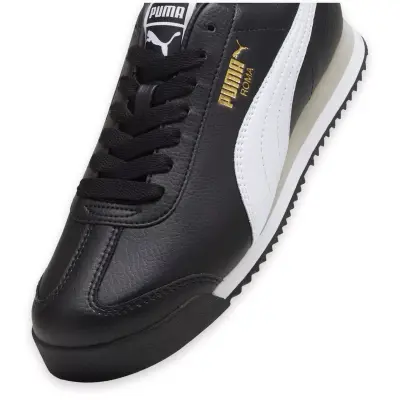 Puma 396868M Roma 24 Std Sneakers Siyah-Beyaz Un Spor Ayakkabı - 3