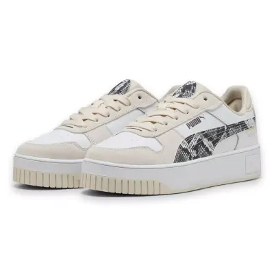 Puma 401611 Carina Street Snake Chic Beyaz Kadın Spor Ayakkabı - 1