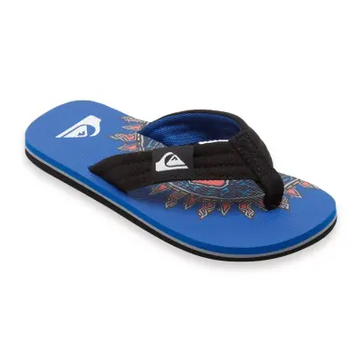 Quiksilver Aqbl100591 Molokai Layback Siyah-Mavi Çocuk Terlik - 1