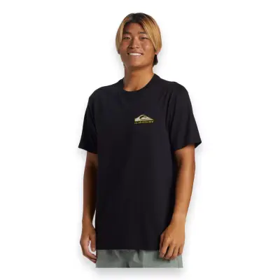 Quiksilver Aqyzt09563 Step Up Mor Siyah Erkek T-Shirt - Quiksilver (1)