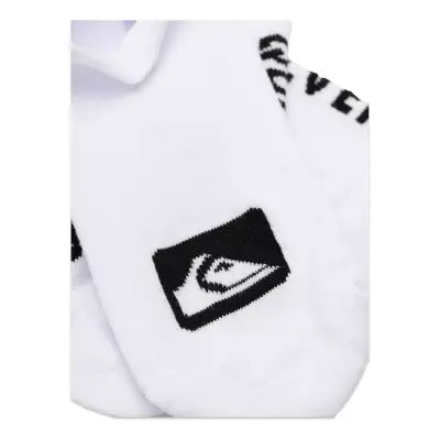 Quiksilver Eqyaa04069 3 Ankle Pack Çorap Beyaz-Siyah Erkek Çorap - Quiksilver (1)