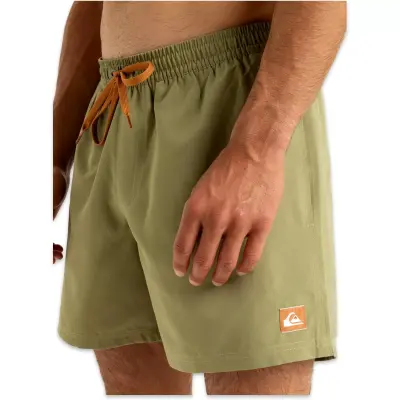 Quiksilver Eqyjv04120 Everyday Solid Volley Haki Erkek Şort - 3