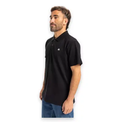 Quiksilver Eqykt04362 Dna Polo Siyah Erkek T-Shirt - Quiksilver (1)
