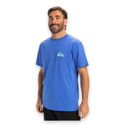Quiksilver Eqyzt08042 Ev Mini Logo Ss Mavi Erkek T-Shirt - Quiksilver (1)