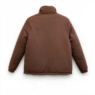 Reebok 6W Ettelb Puffer Coat Çift Tarafli Mont Kahverengi Kadın Mont - 5