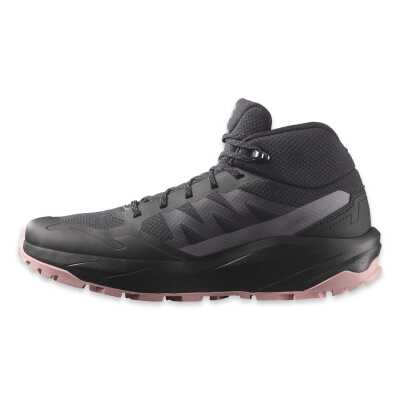 Salomon 454116 Outscape Mid Gtx W Outdoor Siyah-Mor Kadın Bot - Salomon (1)