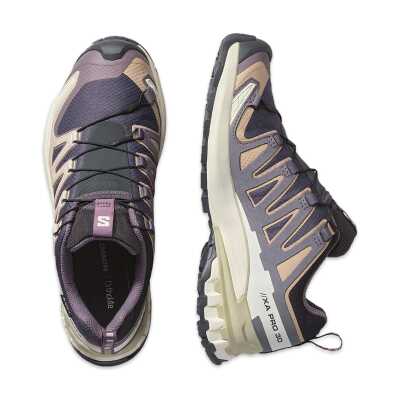 Salomon 471191 Xa Pro 3D V9 Gtx W Outdoor Mor Erkek Ayakkabı - Salomon (1)
