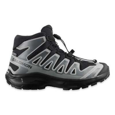 Salomon 493030 Xa Pro Mid Wp J Outdoor Gri-Siyah Unisex Bot 