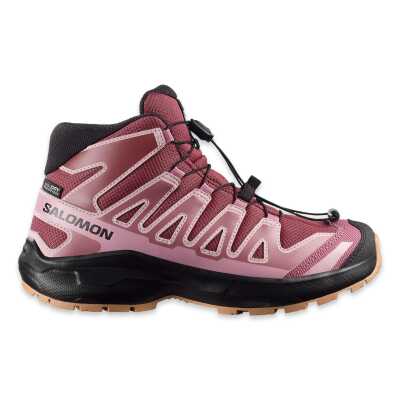 Salomon 493030 Xa Pro Mid Wp J Outdoor Pembe Unisex Bot 