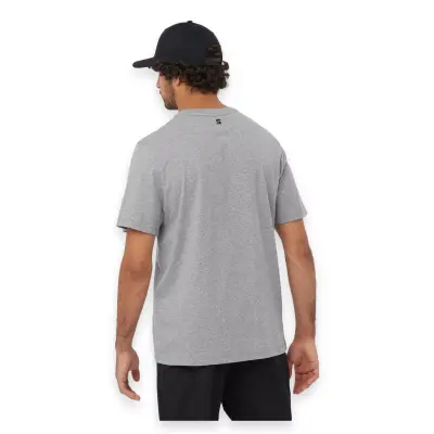 Salomon Lc2219200 Graphic Ss Tee M Gri Erkek T-Shirt - Salomon (1)