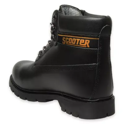 Scooter G5130 Deri Watertight Montana Siyah Unisex Bot - 4