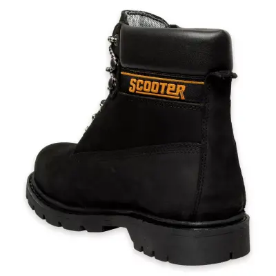 Scooter G5130 Deri Watertight Montana Siyah Unisex Bot - 4