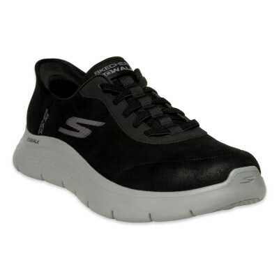 Skechers 216326Tk Go Walk Flex Smooth Motion Slipins Outdoor Siyah Erkek Ayakkabı - 3