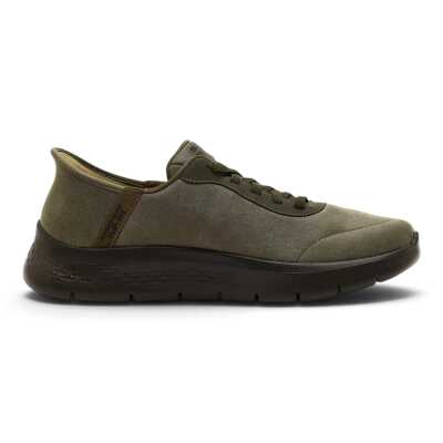 Skechers 216326Tk Go Walk Flex Smooth Motion Slipins Outdoor Yeşil Erkek Ayakkabı - Skechers (1)