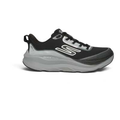 Skechers 221003 Max Run Vorteza Waterproof Vegan Koşu Siyah Erkek Spor Ayakkabı - Skechers