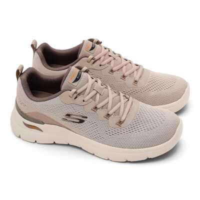 Skechers 233178Tk Arch Fit Summits Bej Erkek Spor Ayakkabı - 4