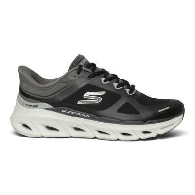 Skechers 233420 Relaxed-Fit Glide-Step Slip-Ins Siyah Erkek Ayakkabı - 1