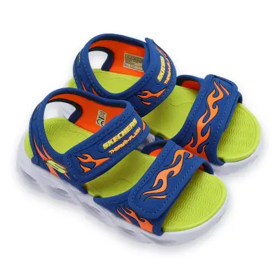 Skechers 400102 N Thermo-Splash Mavi Erkek Çocuk Sandalet - 1