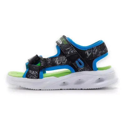 Skechers 401672L Sola Glow Sandal Aquatastic Siyah-Mavi Erkek Çocuk Sandalet - Skechers (1)