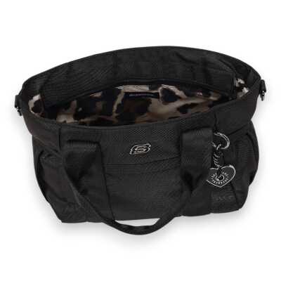 Skechers 41096146 W Shoulder Bag 34X20X12 Siyah Unisex Çanta - 4
