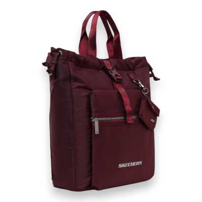 Skechers 41426310 W Hybrid Backpack 34X33X13 Sirt Bordo Unisex Çanta - Skechers (1)