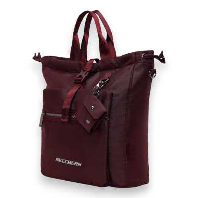 Skechers 41426310 W Hybrid Backpack 34X33X13 Sirt Bordo Unisex Çanta - 3