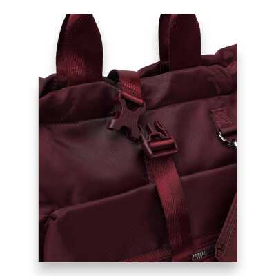 Skechers 41426310 W Hybrid Backpack 34X33X13 Sirt Bordo Unisex Çanta - 5