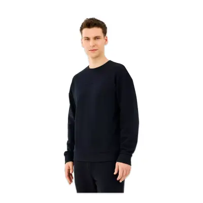 Skechers S2610015 M Essential Crewneck Sweat Siyah Erkek Sweatshirt - Skechers (1)