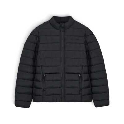 Skechers S2620195 M Essential Outerwear Padded Jacket Siyah Erkek Mont - Skechers