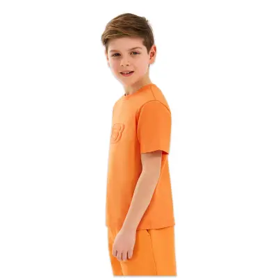 Skechers Sk232080 B Essentials Turuncu Çocuk T-Shirt - Skechers (1)