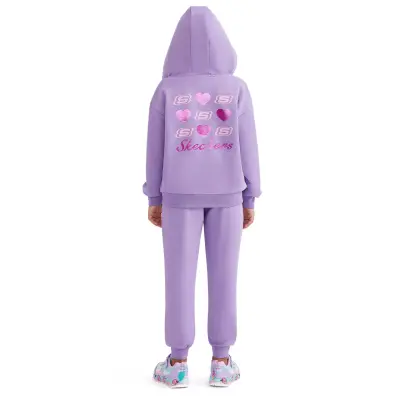 Skechers Sk232133 Gheavy Weightfleece Kız Çocuk Eşofman Takımı - Skechers (1)