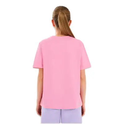 Skechers Sk232139 Essential G Sleeve Pembe Kız Çocuk T-Shirt - 4