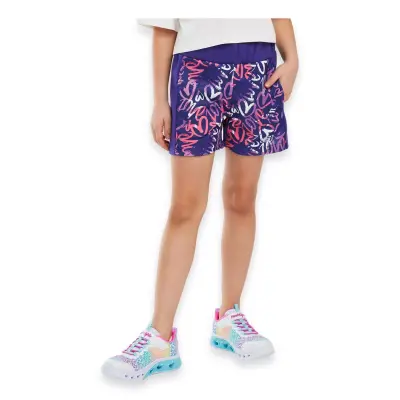 Skechers Sk241043 2Xi-Lock G 3 Inch Mor Kız Çocuk Şort - Skechers (1)
