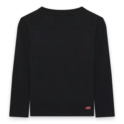 Skechers Sk242065 B Long Sleeve Siyah Erkek Çocuk T-Shirt - Skechers (1)