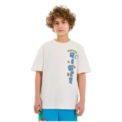 Skechers Sk2510028 B Graphic Tee Beyaz Erkek Çocuk T-Shirt - Skechers (1)