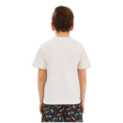 Skechers Sk2510134 B Graphıc Tee Beyaz Erkek Çocuk T-Shirt - Skechers (1)