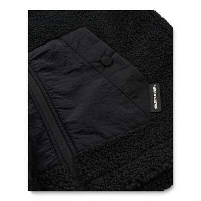 Skechers Sk2620086 B Full Zıp Sherpa Siyah Çocuk Ceket - 5