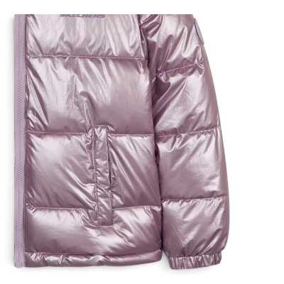 Skechers Sk2620098 G Puffer Shiny Jacket Lila Çocuk Mont - 3