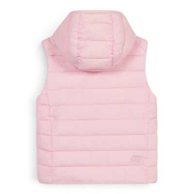 Skechers Sk2620104 G Puffer Vest Yelek Pembe Kız Çocuk Yelek - 3