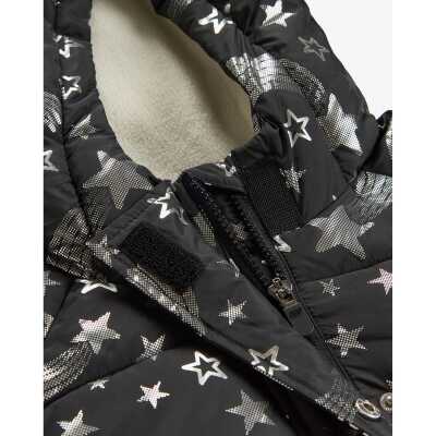 Skechers Sk2620131 G Puffer Halley Jacket Mont Siyah Çocuk Mont - 5