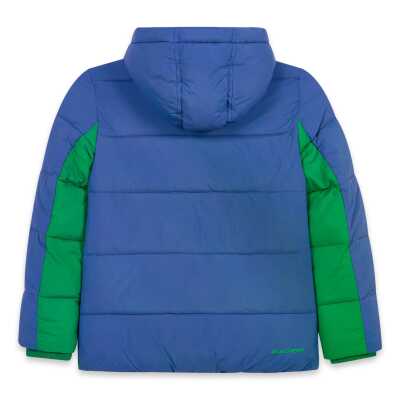 Skechers Sk2620140 B Puffer Colorblock Jacket Mavi Çocuk Ceket - 3