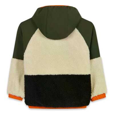 Skechers Sk2620141 B Outdoor Fleece Full Zip Sherpa Haki Çocuk Ceket - Skechers (1)