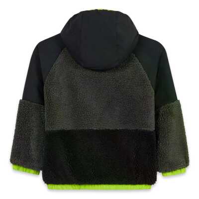 Skechers Sk2620141 B Outdoor Fleece Full Zip Sherpa Siyah Çocuk Ceket - Skechers (1)