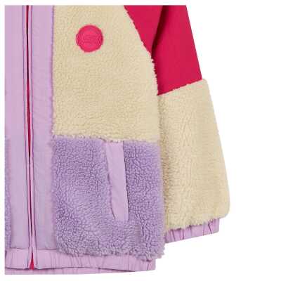 Skechers Sk2620142 G Outdoor Fleece Full Zip Sherpa Pembe Çocuk Ceket - 3