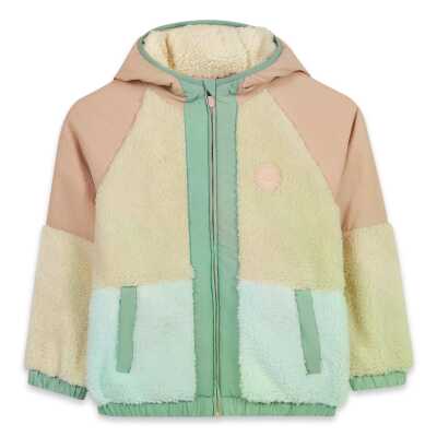 Skechers Sk2620142 G Outdoor Fleece Full Zip Sherpa Pudra Çocuk Ceket - Skechers